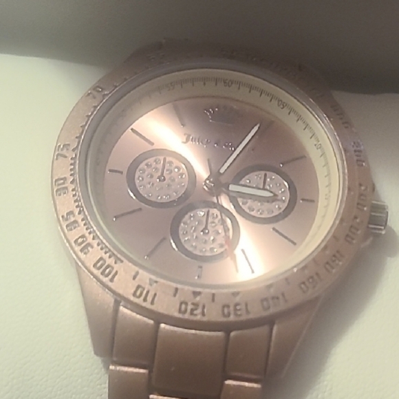 Juicy Couture Rose Gold Watch Ladies Wrist Watch